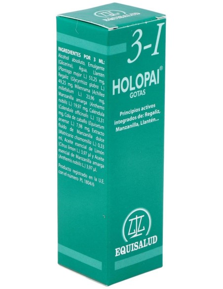 Pai-3-I Holopai (Inflamaciones Del Digestivo) 31Ml de Equisalud