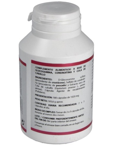 Holomega Glucaforte Plus 180Cap. de Equisalud