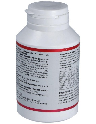 Holomega Magnesio 180Cap. de Equisalud