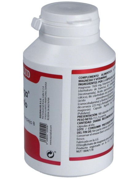 Holomega Magnesio 180Cap. de Equisalud