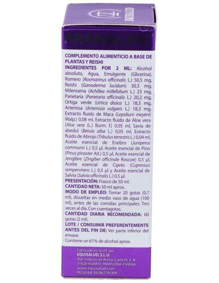 Pranalife 1-7-6 50Ml. de Equisalud