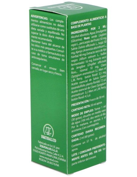 Holoextract Parasistop 50Ml. de Equisalud