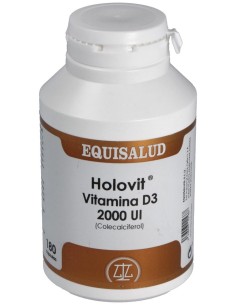 Holovit Vit. D3 2000Ui (Colecalciferol) 180Cap. de Equisalud 2