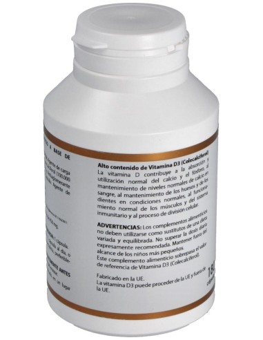 Holovit Vit. D3 2000Ui (Colecalciferol) 180Cap. de Equisalud