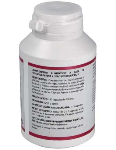 Holomega Fosfatidilserina 180Cap. de Equisalud