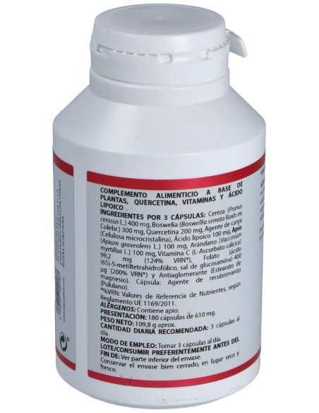 Holomega Acuric (Acido Urico) 180Cap. de Equisalud