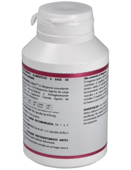 Holomega Magnesio Marino 180Cap. de Equisalud