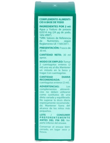 Oligogluco-I Yodo 30Ml. de Equisalud