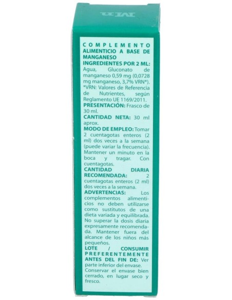Oligogluco-Mn Manganeso 30Ml. de Equisalud