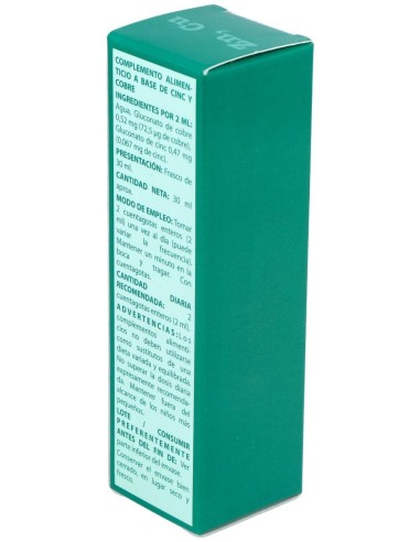 Oligogluco-Zn-Cu Zinc-Cobre 30Ml. de Equisalud