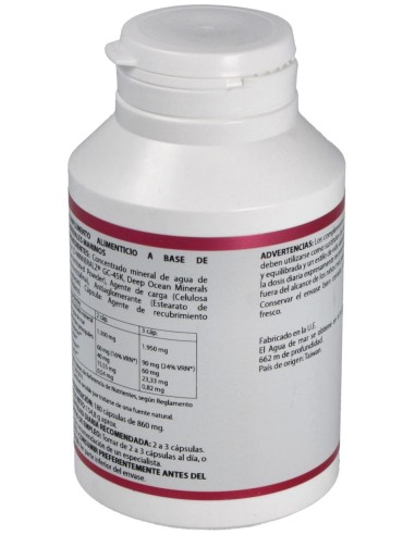 Holomega Agua De Mar Ultraconcentrada 180Cap. de Equisalud