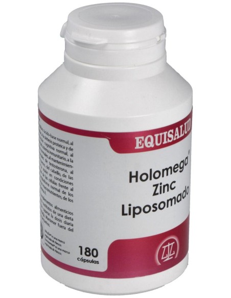 Holomega Zinc Liposomado 180Cap. de Equisalud