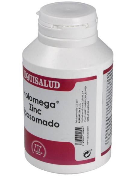 Holomega Zinc Liposomado 180Cap. de Equisalud
