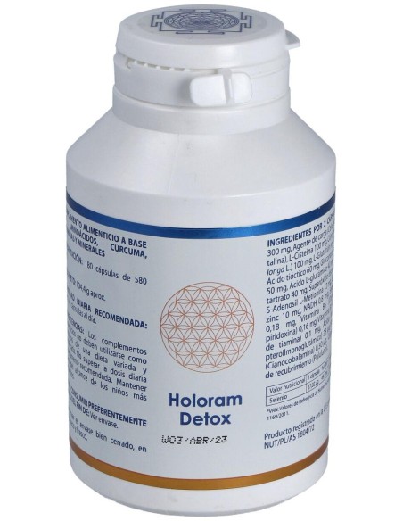 Holoram Detox 180Cap. de Equisalud