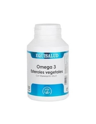 Omega 3 Esteroles Vegetales Vit K2, D3, E 120Cap de Equisalud