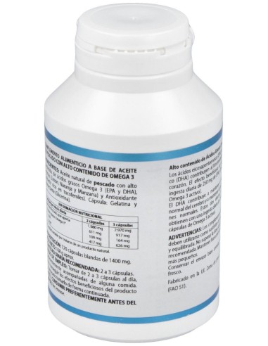Omega 3 Activo 1000Mg. 120Cap. de Equisalud