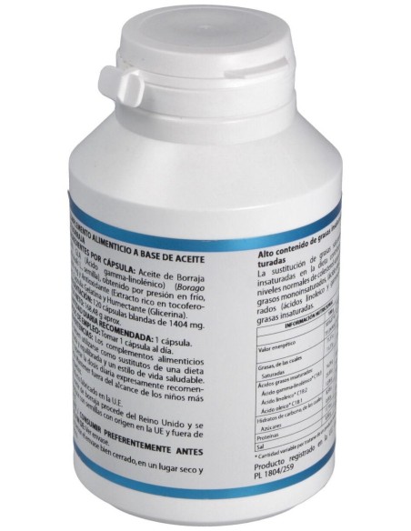 Aceite Borraja 1000Mg. 120Cap. de Equisalud