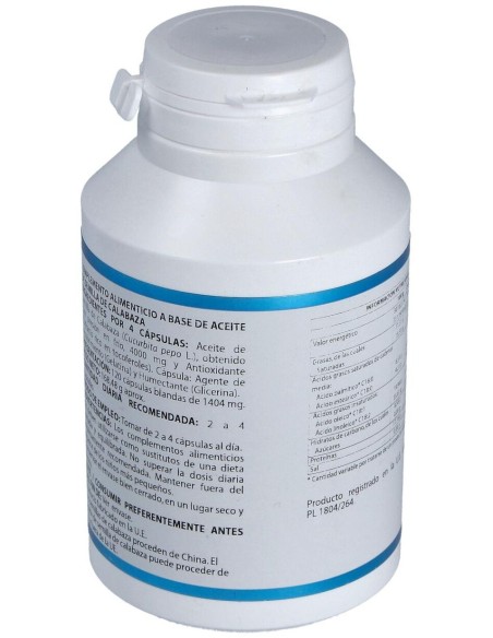 Aceite De Semillas De Calabaza 120Cap. de Equisalud