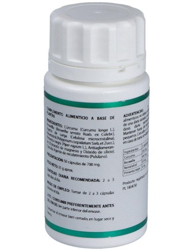 Holofit Curcuma Plus 50Cap. de Equisalud