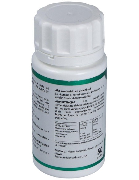 Holofit Astaxantina 50Cap. de Equisalud