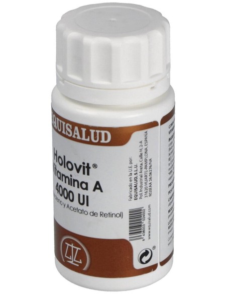 Holovit Vit. A 4000Ui 50Cap. de Equisalud