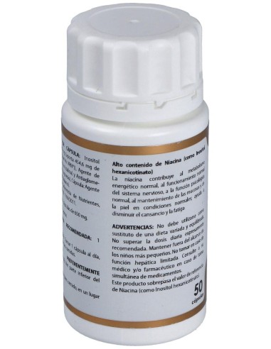 Holovit Niacina No Ruborizante 500Mg. 50Cap. de Equisalud