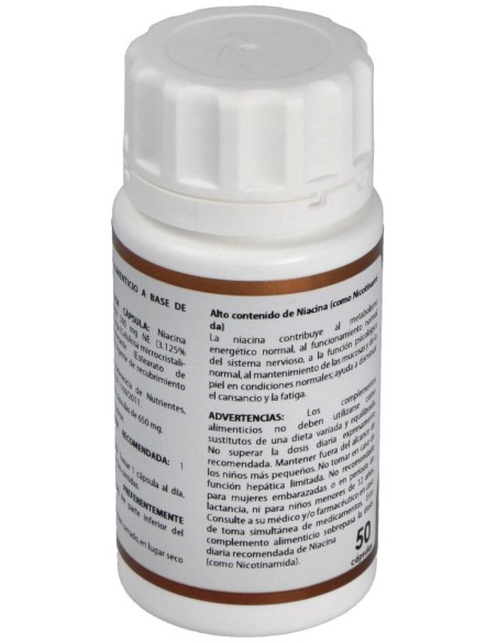 Holovit Nicotinamida 500Mg 50Cap. de Equisalud