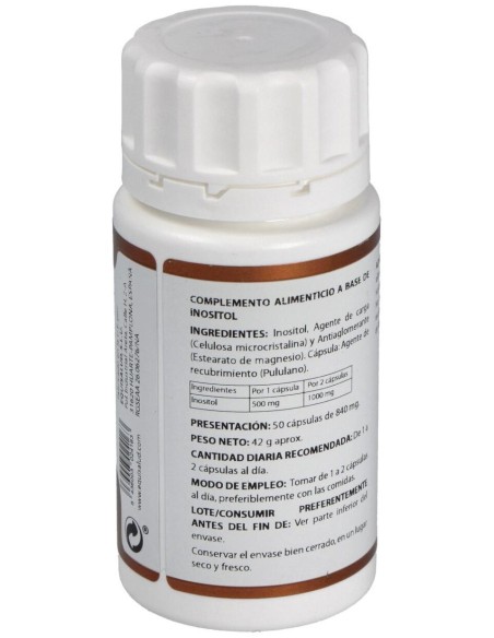 Holovit Inositol 500Mg 50Cap. de Equisalud