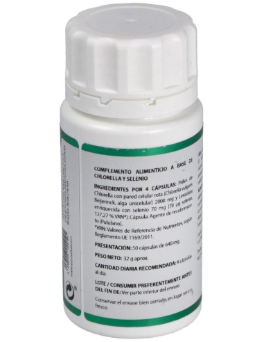 Holofit Chlorella 50Cap de Equisalud