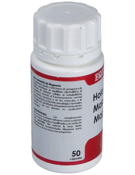 Holomega Malato De Magnesio 50Cap. de Equisalud