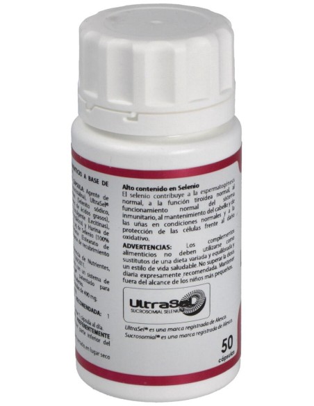 Holomega Selenio Liposomado 50Cap. de Equisalud