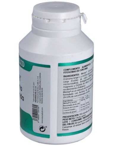 Holofit Curcuma Fitosomada 180Cap. de Equisalud