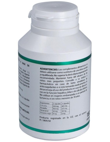 Holofit Curcuma Plus 180Cap. de Equisalud