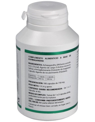 Holofit Ayurveda Ashwagandha 180Cap. de Equisalud