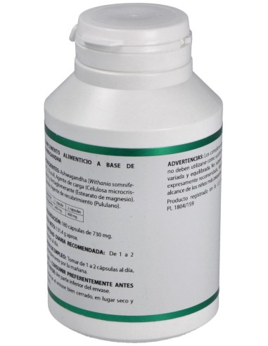 Holofit Ayurveda Ashwagandha 180Cap. de Equisalud