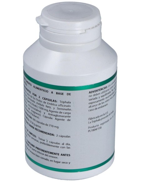 Holofit Ayurveda Triphala 180Cap. de Equisalud