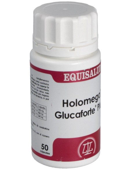 Holomega Glucaforte Plus 50Cap. de Equisalud