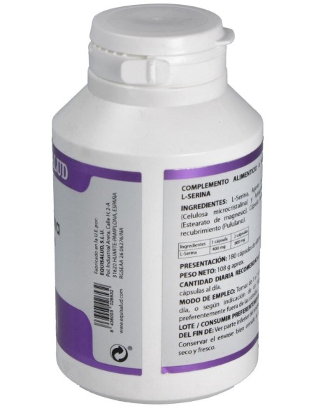 Holomega L-Serina 180Cap. de Equisalud