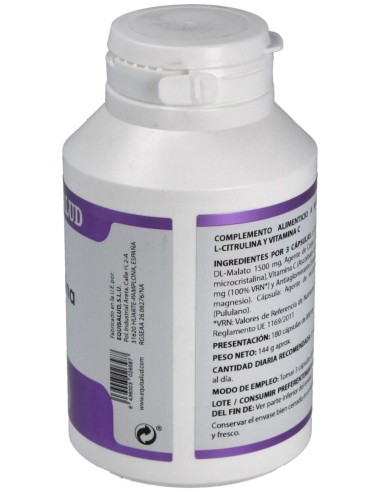 Holomega L-Citrulina 180Cap. de Equisalud