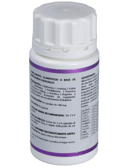 Holomega Aminoacidos Esenciales 50Cap. de Equisalud