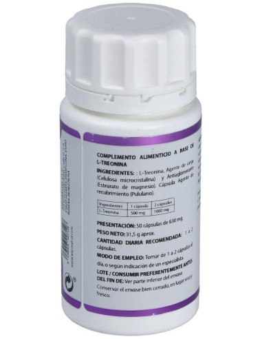 Holomega L-Treonina 50Cap. de Equisalud