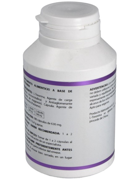 Holomega L-Treonina 180Cap. de Equisalud
