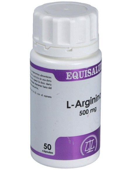 Holomega L-Arginina 50Cap. de Equisalud