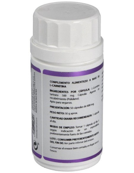 Holomega L-Carnitina 50Cap. de Equisalud