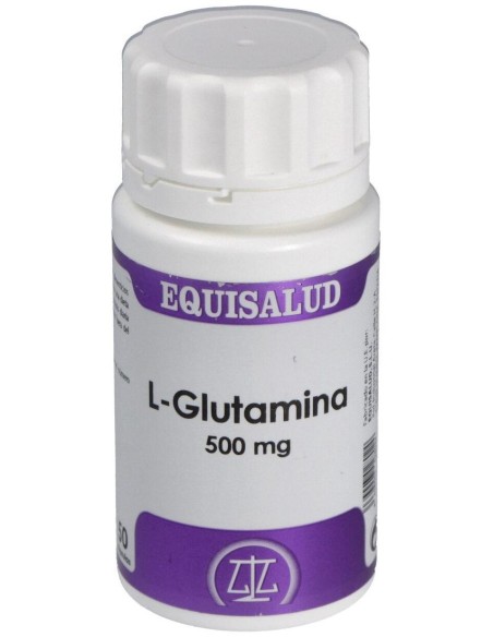 Holomega L-Glutamina 50Cap. de Equisalud