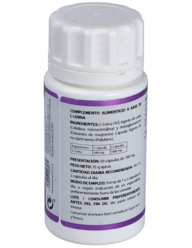 Holomega L-Lisina 50Cap. de Equisalud