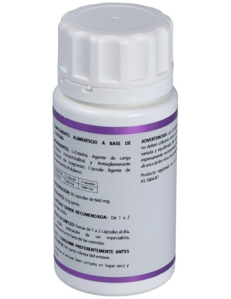 Holomega L-Cisteina 50Cap. de Equisalud