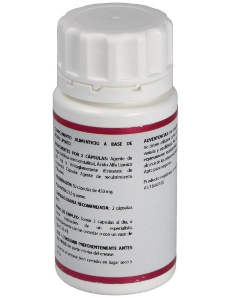 Holomega Acido Lipoico 50Cap. de Equisalud