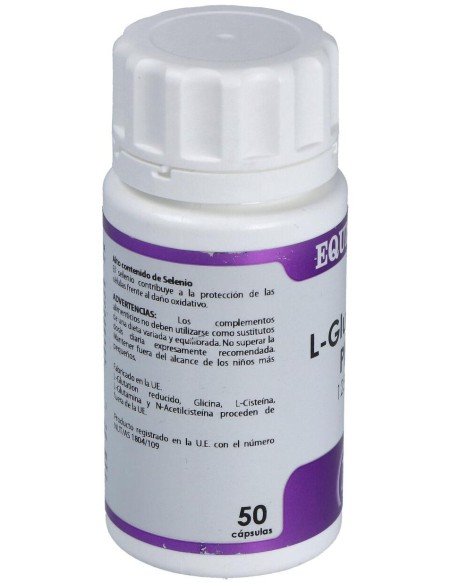 Holomega L-Glutation Plus 50Cap. de Equisalud