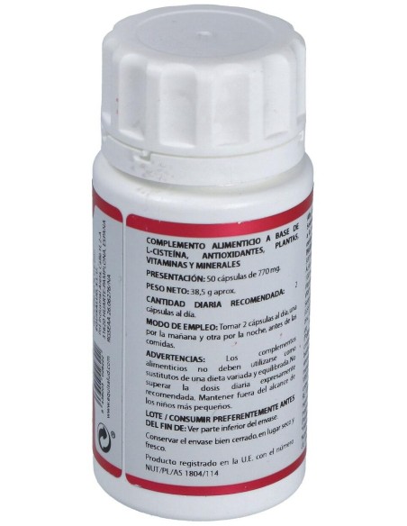 Holomega Antiox Plus 50Cap. de Equisalud